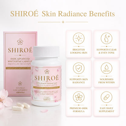 SHIROÉ skin radiance benefits