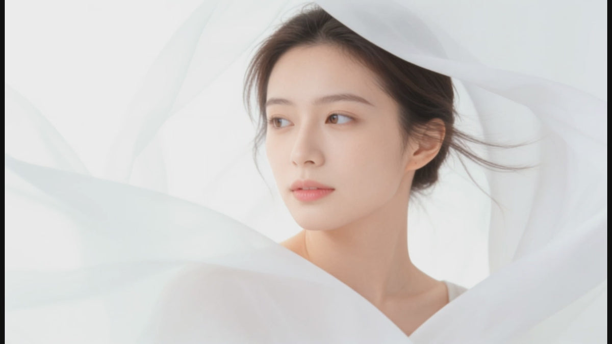 SHIROÉ brand film: radiant skin in soft light, 10-second hero clip